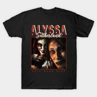 Alyssa Sutherland - evil dead rise T-Shirt